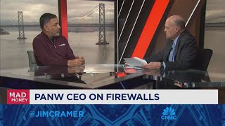 Theres growth in both hardware and software firewalls says Palo Alto Networks CEO Nikesh Arora [upl. by Sitnalta197]