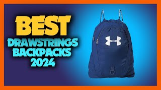 Top 10 Best Drawstring Backpacks of 2024 [upl. by Aamsa]