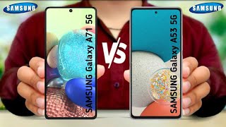 Samsung Galaxy A71 5G vs Samsung Galaxy A53 5G [upl. by Nickola974]