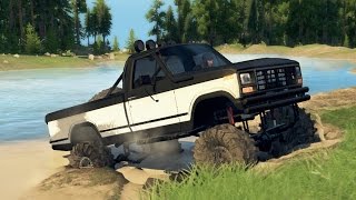 1982 FORD F150 4x4 OFFROADING Mudding amp Hill Climbing SpinTires [upl. by Ayoral]