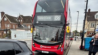 YW68 OZVStagecoach London 68Reg ADL Enviro400MMC [upl. by Bethesda]