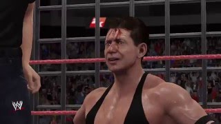 quotSTONE COLD Vs VINCE McMAHONquot STEEL CAGE MATCH WWE2K16 Showcase Mode [upl. by Seldan]