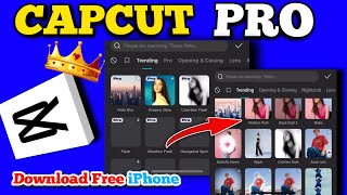 Get CapCut Pro for FREE in iPhone  Capcut Pro Downlo😍d  How To Downd Capcut Pro Version [upl. by Enelez85]