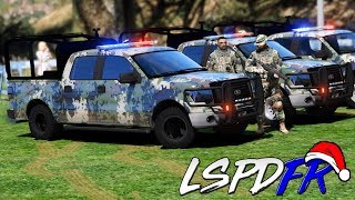 GTA 5 LSPDFR 208 EJERCITO MEXICANO  DEMOSTRACIÓN DE LA INSTITUCIÓN  TheAxelGamer [upl. by Llertnom]