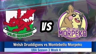 IGNITING A RIVALRY AGAIN  UBA Season 3 Week 4 vs Montebello Morpeko ft MrToast20 [upl. by Irma]