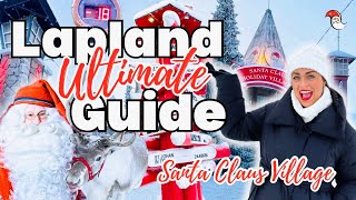 🎅NEW LAPLAND VLOG 2024  The ULTIMATE Guide  Santa Claus Village day of FUN 🌟Rovaniemi Finland 🇫🇮 [upl. by Yebloc543]