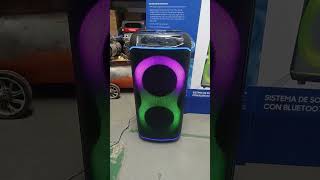 Dual 8 inch Boombox bluetooth party speaker with 2pcs mic parlante boombox bluetoothspeakers [upl. by Elysha]