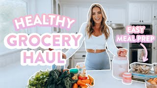 Healthy Grocery Haul  EASY MEAL PREP  Get my 2 day detox [upl. by Atinaej]