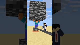 HELP Herobrine With Bigger And Bigger Bedrock friendship shorts trending anime [upl. by Ogren]