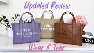 Marc Jacobs The Tote Bag  Updated Review  Wear amp Tear  Zoomoni Bag Organizer [upl. by Minnaminnie]