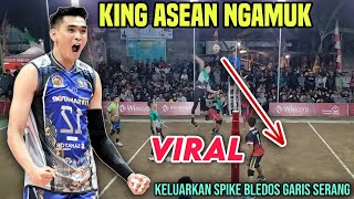 VIRAL  SPIKE BLEDOS RIVAN NURMULKI BIKIN GEMETAR LAWAN KING ASIA TENGGARA NGAMUK [upl. by Hniv577]