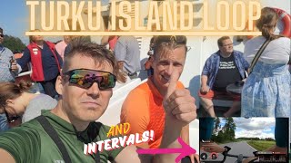 Turku Island Loop Saariston Rengastie and more intervals cycling [upl. by Cornelie]