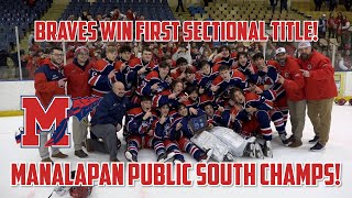 Manalapan 1 Westfield 0  Public South Final  Ice Hockey highlights [upl. by Mari]