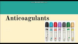 Anticoagulants [upl. by Aicenra]