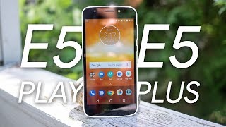 Moto E5 Play and E5 Plus Review [upl. by Eseerehs]