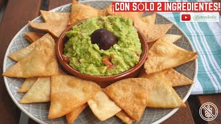 NACHOS DE MAÍZ CON HARINA PAN ¡Crujientísimos SIN GLUTEN [upl. by Heidy]