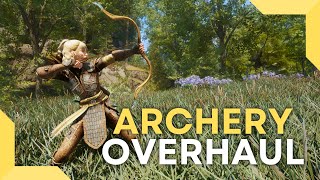 Best ARCHERY Skyrim Mods  Archery Overhaul [upl. by Enala]