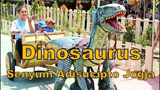 Dinosaurus SENYUM ADISUTJIPTO Yogyakarta  Dinosaur Park JJ Brothers HD [upl. by Halet]