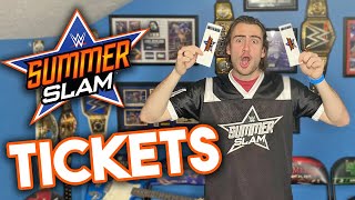 Buying WWE SummerSlam 2022 Tickets  My Experience  My Advice [upl. by Aihsenrad403]