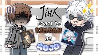 BL manhwa jinx react to Kim Dan as GoJo JJK [upl. by Allison378]