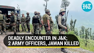 Indian Army Loses Two Captains One Special Forces Jawan In Fierce Encounter In JampKs Rajouri [upl. by Wakerly]