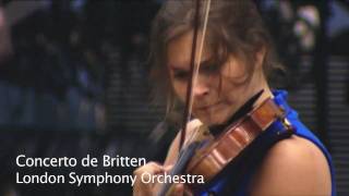 Britten  Concerto pour violon par Janine Jansen répétition [upl. by Erica306]