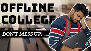 Is Offline College GOOD or BAD for CODERS   Things to keep in mind [upl. by Adnema]