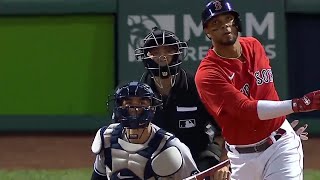 Xander Bogaerts Crushes 1st Inning Home Run  Red Sox vs Yankees Wild Card Game [upl. by Presber]