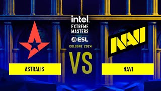 Astralis vs NAVI  IEM Cologne 2024  Group A [upl. by Nedlog996]