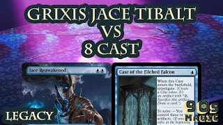 Grixis Jace Tibalt Control vs 8 Cast MTG Legacy [upl. by Kir]