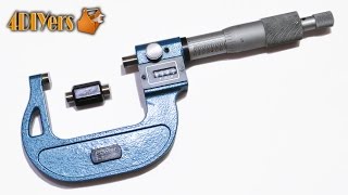 DIY Reading a Mechanical Digital Vernier Micrometer Imperial [upl. by Anirt628]