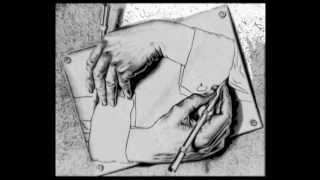 Drawing Hands  M C Escher Video Art [upl. by Aras376]