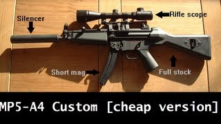 CUSTOM 1 MP5 antisnipe Cheap version FR [upl. by Janeczka]