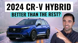 2024 Honda CRV Review  Is The New CRV Hybrid A Better SUV Than The Toyota RAV4 [upl. by Su505]