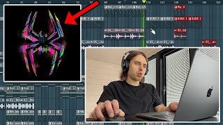 Making a Metro Boomin ”Spider Man Across the Spider Verse” Type Beat  FL Studio Cookup [upl. by Saloma]