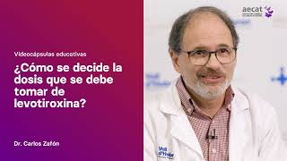 ¿Cómo se decide la dosis que se debe tomar de levotiroxina [upl. by Frohman331]