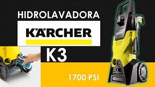 Hidrolavadora Karcher K3 1700 PSI  Review [upl. by Ahsito]