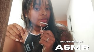 ASMR MIC NIBBLING 💦 [upl. by Airol]