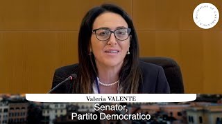 Valeria VALENTE  Italian political proposals to put an end to the trafficking of maternity 36 [upl. by Lime]