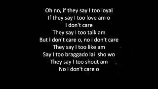 Simi I dun care Lyrics [upl. by Tanny]