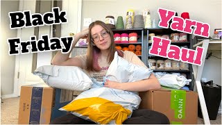 Black Friday Yarn Haul Unboxing [upl. by Grand]