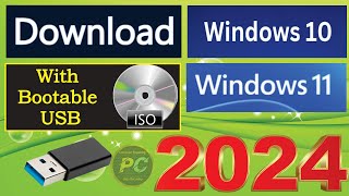 HOW TO DOWNLOAD WINDOWS 1011 ISO 2024  HOW TO MAKE BOOTABLE USB [upl. by Aicsila]