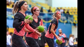 Canada vs Australia  Womens Bronze Medal  2019 Dodgeball World Championships [upl. by Anuahs]