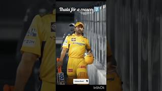 👍MSD 2025 ipl shorts youtubeshorts ipl msdhoni cricket [upl. by Nowujalo]