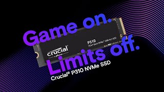 Crucial P310 2280 Game on Limits off [upl. by Ut733]