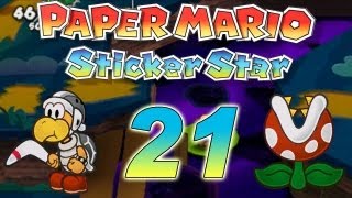 PAPER MARIO STICKER STAR 📄 21 World 35 Einbahnfluss [upl. by Nasaj]