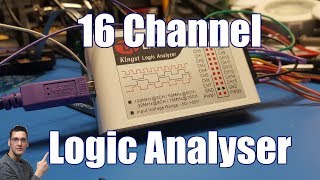 SDG 063 An affordable 16 Channel Analyser  Kingst LA1010 [upl. by Eiggep]