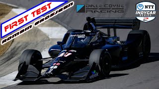 ➡️ First Day Romain Grosjean on IndyCar with Dale Coyne Racing 🏁 [upl. by Moriarty513]