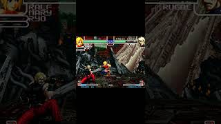 Ralf Mary amp Ryo vs Rugal  KOF 2002 Hack arcadegameskof kof2002plus kof2002 [upl. by Brittani26]