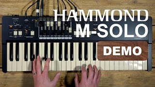 Hammond M Solo Demo amp Buyers Guide  Bonners Music [upl. by Hume]